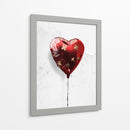 Globo de Corazón - David Aste | Cuadro decorativo de Canvas Lab