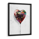 Globo de Corazón Graffiti - David Aste | Cuadro decorativo de Canvas Lab