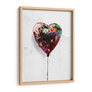 Globo de Corazón Graffiti - David Aste | Cuadro decorativo de Canvas Lab