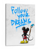 Follow Your Dreams Mouse - David Aste | Cuadro decorativo de Canvas Lab