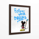 Follow Your Dreams Mouse - David Aste | Cuadro decorativo de Canvas Lab