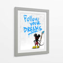 Follow Your Dreams Mouse - David Aste | Cuadro decorativo de Canvas Lab