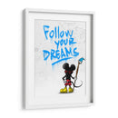 Follow Your Dreams Mouse - David Aste | Cuadro decorativo de Canvas Lab