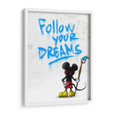 Follow Your Dreams Mouse - David Aste | Cuadro decorativo de Canvas Lab