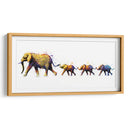 Familia de Elefantes 02 - Hue Art | Cuadro decorativo de Canvas Lab