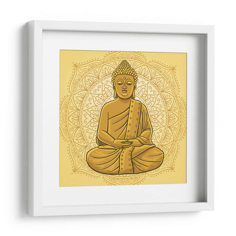 Buda dorado | Cuadro decorativo de Canvas Lab