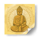 Buda dorado | Cuadro decorativo de Canvas Lab