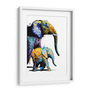 Elefante Madre e hijo - Hue Art | Cuadro decorativo de Canvas Lab
