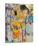 El Beso Urbano - David Aste | Cuadro decorativo de Canvas Lab