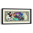 Dinero Monopoly Mouse - David Aste | Cuadro decorativo de Canvas Lab