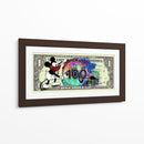 Dinero Monopoly Mouse - David Aste | Cuadro decorativo de Canvas Lab