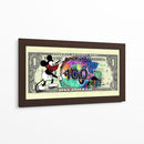Dinero Monopoly Mouse - David Aste | Cuadro decorativo de Canvas Lab