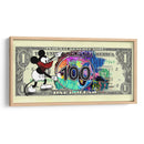 Dinero Monopoly Mouse - David Aste | Cuadro decorativo de Canvas Lab