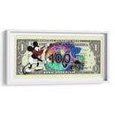 Dinero Monopoly Mouse - David Aste | Cuadro decorativo de Canvas Lab