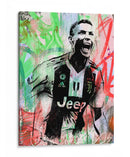 CR7 Stencil - Fake Classics | Cuadro decorativo de Canvas Lab