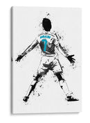 CR7 Stencil Simple 02 - Fake Classics | Cuadro decorativo de Canvas Lab