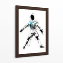 CR7 Stencil Simple 02 - Fake Classics | Cuadro decorativo de Canvas Lab