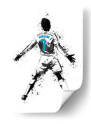 CR7 Stencil Simple 02 - Fake Classics | Cuadro decorativo de Canvas Lab