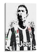 CR7 Stencil Simple 01 - Fake Classics | Cuadro decorativo de Canvas Lab