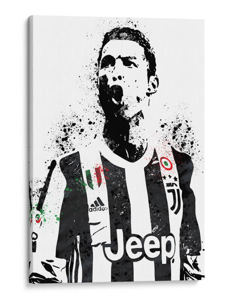 CR7 Stencil Simple 01 - Fake Classics | Cuadro decorativo de Canvas Lab