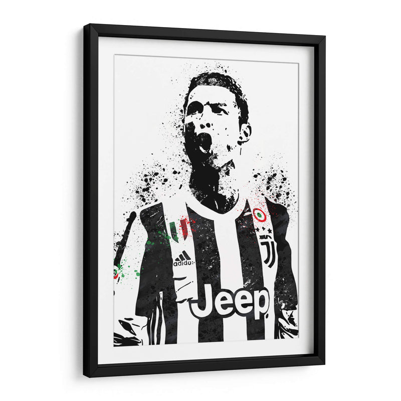 CR7 Stencil Simple 01 - Fake Classics | Cuadro decorativo de Canvas Lab