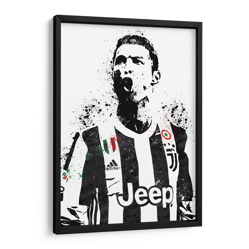 CR7 Stencil Simple 01 - Fake Classics | Cuadro decorativo de Canvas Lab