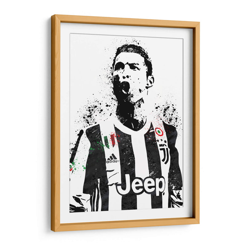 CR7 Stencil Simple 01 - Fake Classics | Cuadro decorativo de Canvas Lab