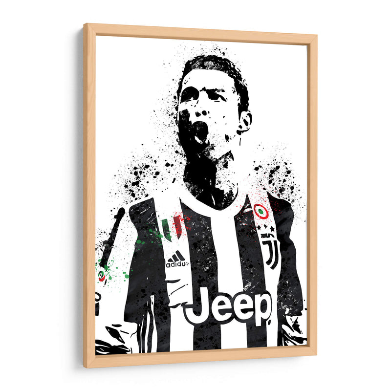 CR7 Stencil Simple 01 - Fake Classics | Cuadro decorativo de Canvas Lab