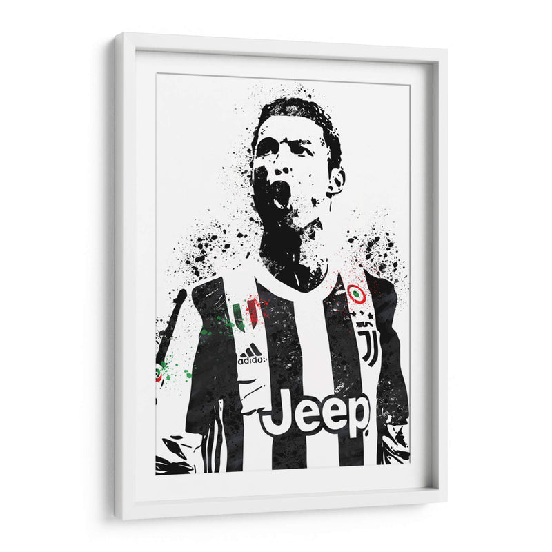 CR7 Stencil Simple 01 - Fake Classics | Cuadro decorativo de Canvas Lab