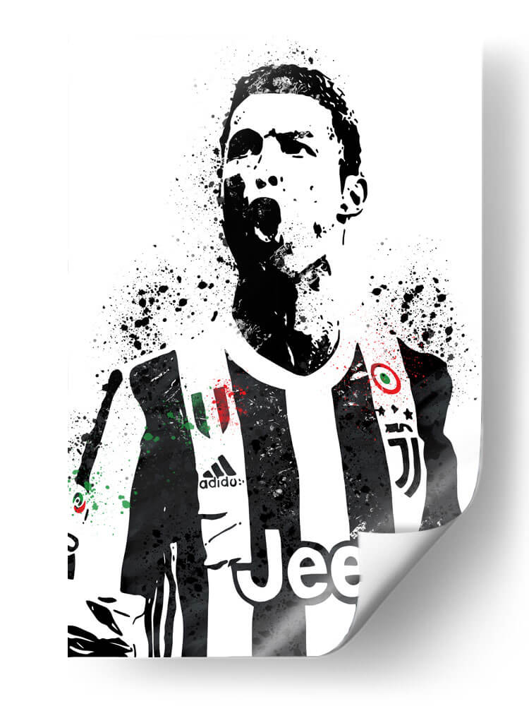 CR7 Stencil Simple 01 - Fake Classics | Cuadro decorativo de Canvas Lab