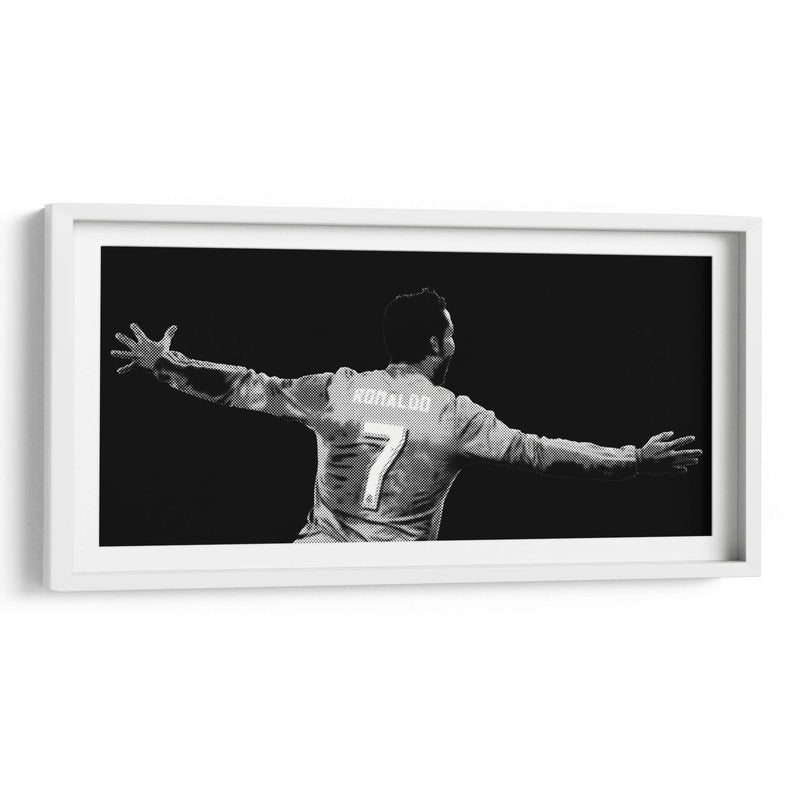 CR7 Score Dots - Dot Art | Cuadro decorativo de Canvas Lab
