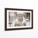 Buda nevado | Cuadro decorativo de Canvas Lab