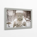 Buda nevado | Cuadro decorativo de Canvas Lab