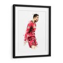 CR7 Portugal Colors - Hue Art | Cuadro decorativo de Canvas Lab