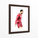 CR7 Portugal Colors - Hue Art | Cuadro decorativo de Canvas Lab