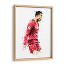 CR7 Portugal Colors - Hue Art | Cuadro decorativo de Canvas Lab