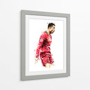 CR7 Portugal Colors - Hue Art | Cuadro decorativo de Canvas Lab