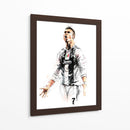 CR7 Juventus Colors - Hue Art | Cuadro decorativo de Canvas Lab