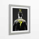 CR7 GOAT - David Aste | Cuadro decorativo de Canvas Lab