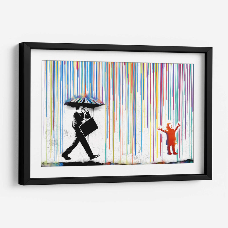 Color Rain - Fake Classics | Cuadro decorativo de Canvas Lab