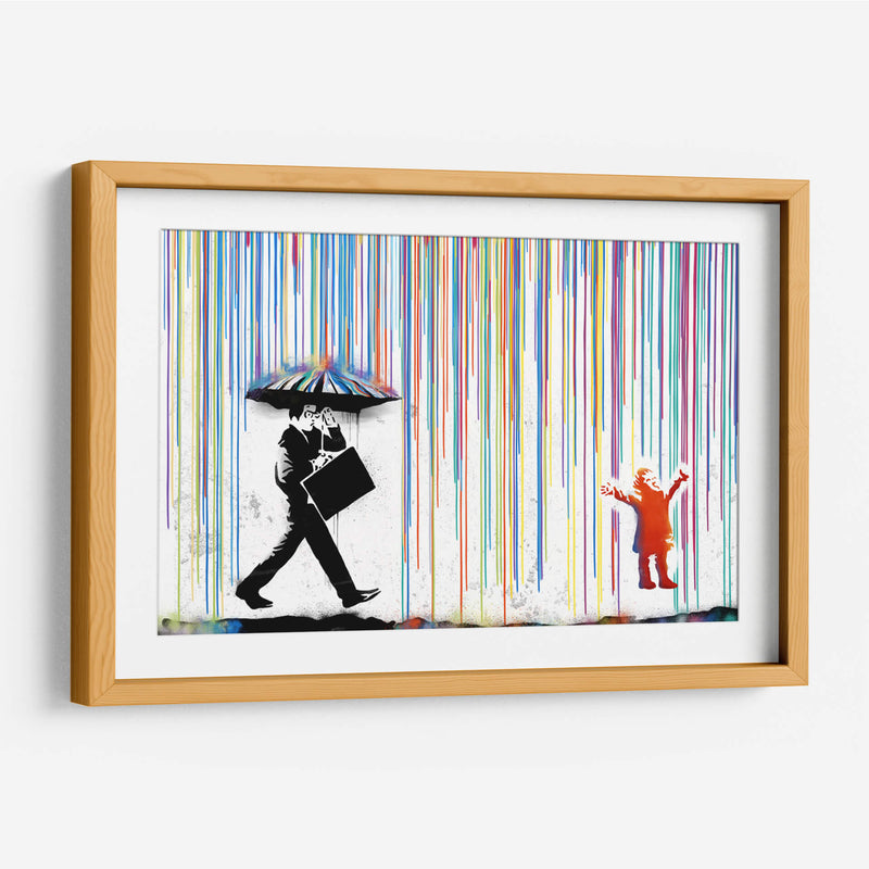 Color Rain - Fake Classics | Cuadro decorativo de Canvas Lab