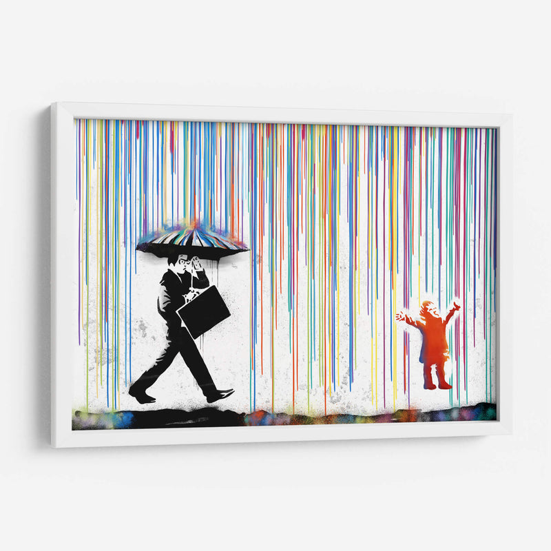 Color Rain - Fake Classics | Cuadro decorativo de Canvas Lab