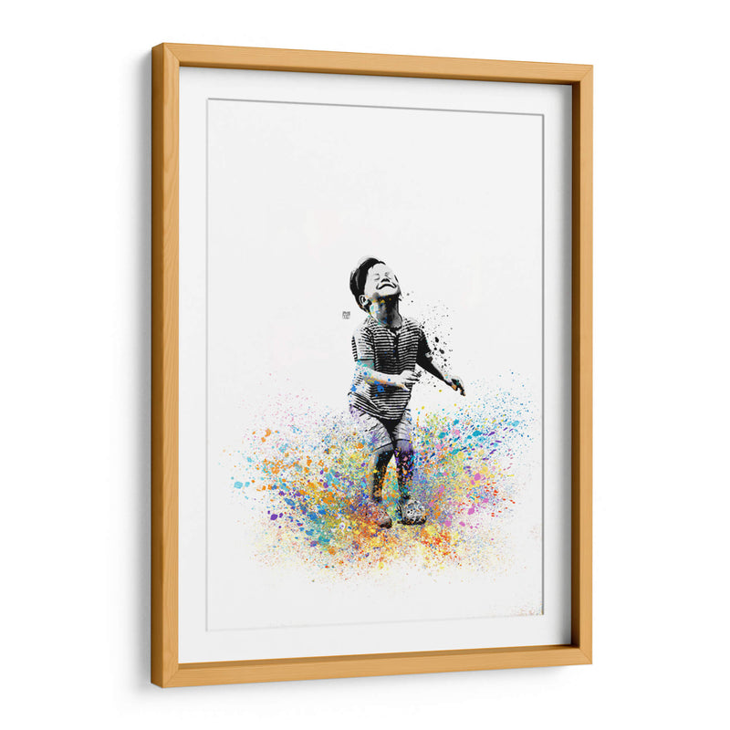 Color Jump Graffiti - David Aste | Cuadro decorativo de Canvas Lab