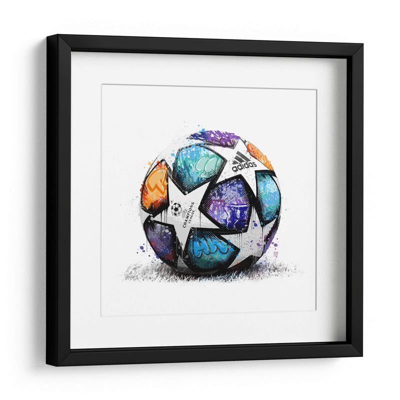 Champions Soccer Ball - David Aste | Cuadro decorativo de Canvas Lab