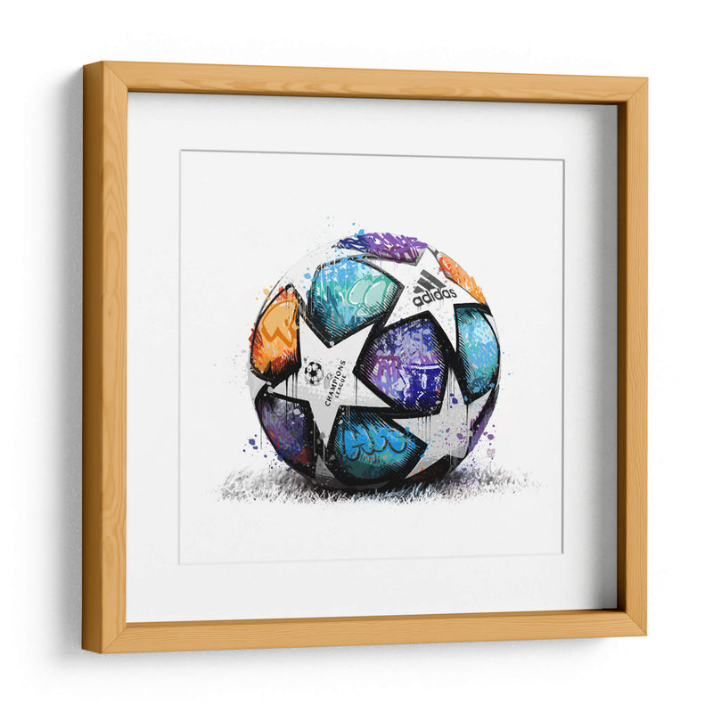 Champions Soccer Ball - David Aste | Cuadro decorativo de Canvas Lab