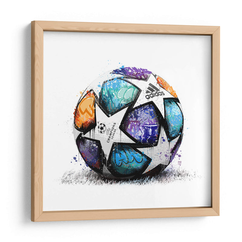 Champions Soccer Ball - David Aste | Cuadro decorativo de Canvas Lab