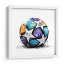 Champions Soccer Ball - David Aste | Cuadro decorativo de Canvas Lab