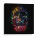 Calavera Neón - Fake Classics | Cuadro decorativo de Canvas Lab