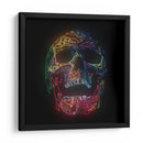 Calavera Neón - Fake Classics | Cuadro decorativo de Canvas Lab
