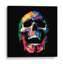 Calavera de Colores - David Aste | Cuadro decorativo de Canvas Lab
